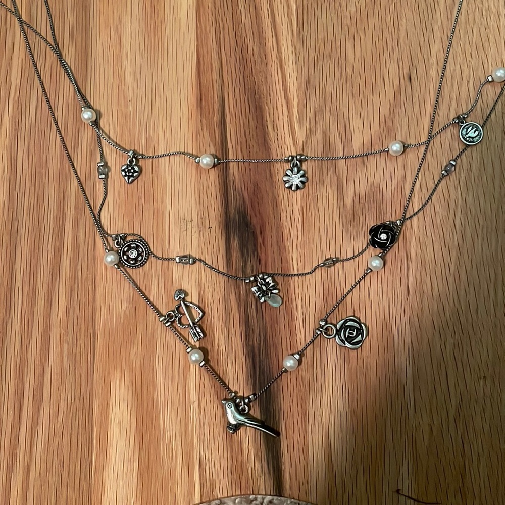 Three layer necklace